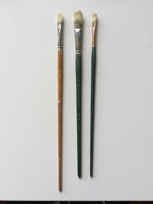 Different Types of Oil Paint Brushes - Provence for Painters