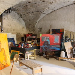 Excursion to studio of French artist