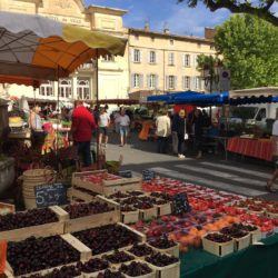 French market in Montelimar