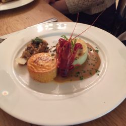 Lobster Mousse with risotto